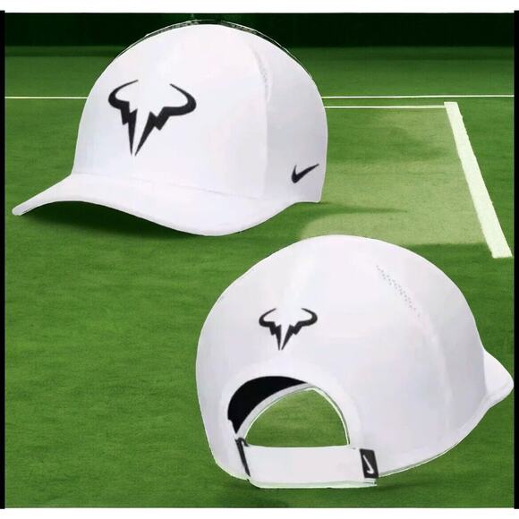 Nike Aerobill Rafa Hat- FB5600-677 – All About Tennis Nike Rafa Edition Wimbledon Tennis Strapback Hat Cap NEW Fast Shipping